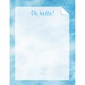 Barker Creek Blue Tie-Dye and Ombré Computer Paper, 50 sheets/Package 704